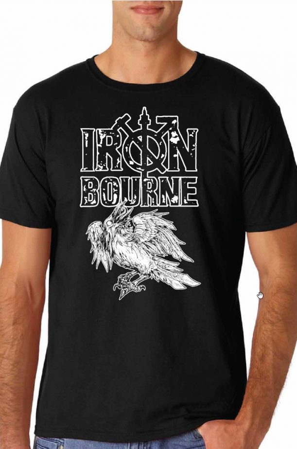 Image show T-Shirt IronBourne Logo and Crow Special Edition