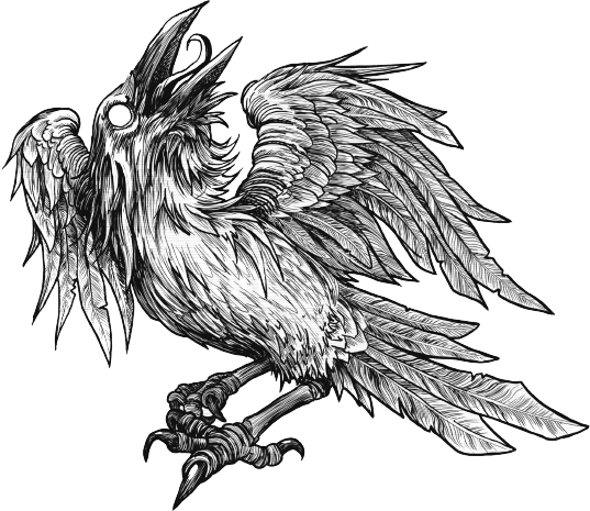 The image show IronBourne Crow emblem